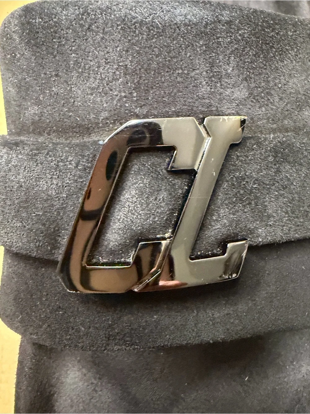 Christian Louboutin Varsimule Bizz Suede Slides